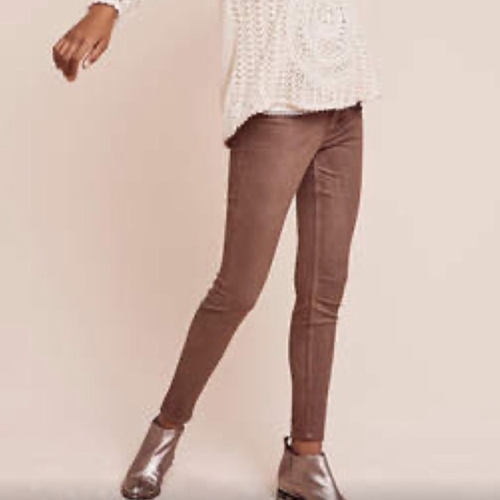 LEVEL 99 Bronze Ultra Skinny Mid-Rise Jeans